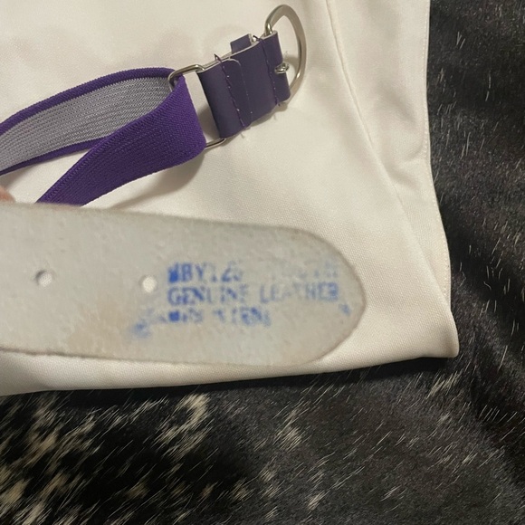 Baseball Softball Belt Adjustable red purple black available one size - Picture 4 of 7